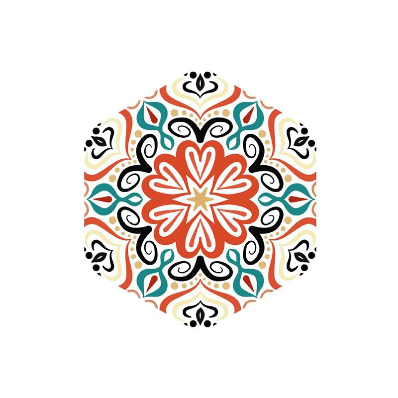 BowLift | Plastic Mosaic Tile Wallpaper Hexagonal for Stick-On and Removable Back Wall Tile