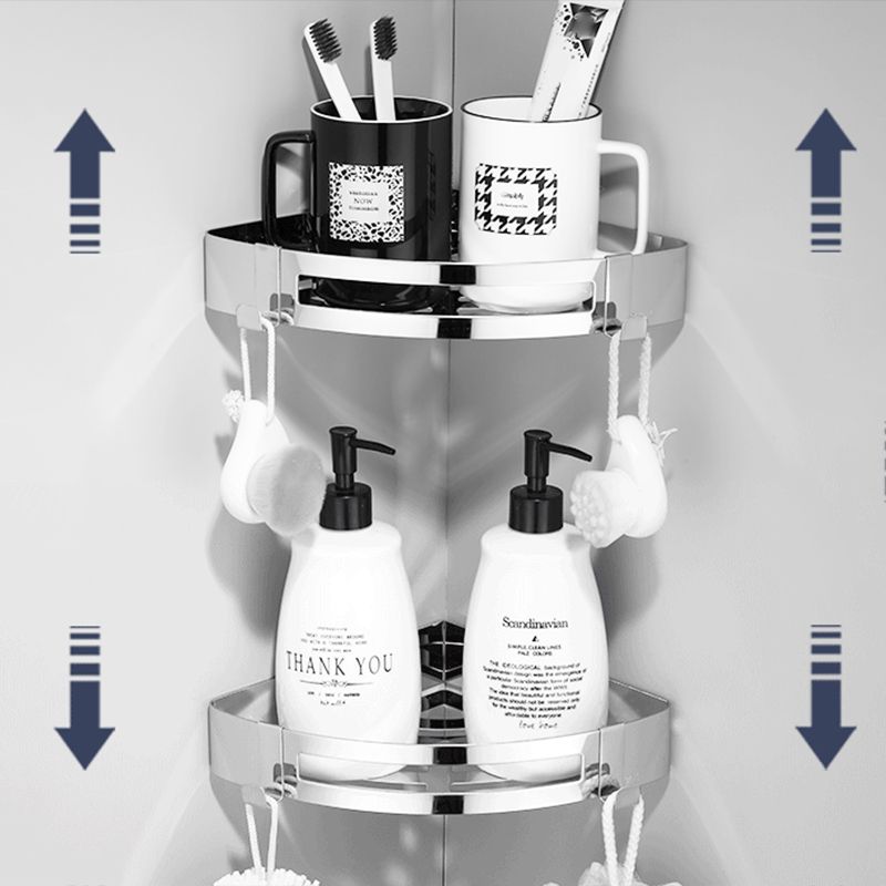 BowLift | Silver Bathroom Accessories Hardware Set Modern Bathroom Accessories Kit