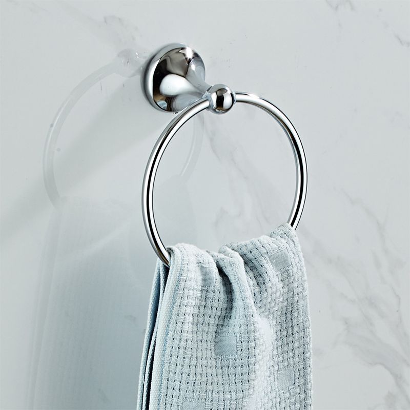BowLift | Metal Bathroom Set Traditional Style Chrome Bathroom Accessories Set