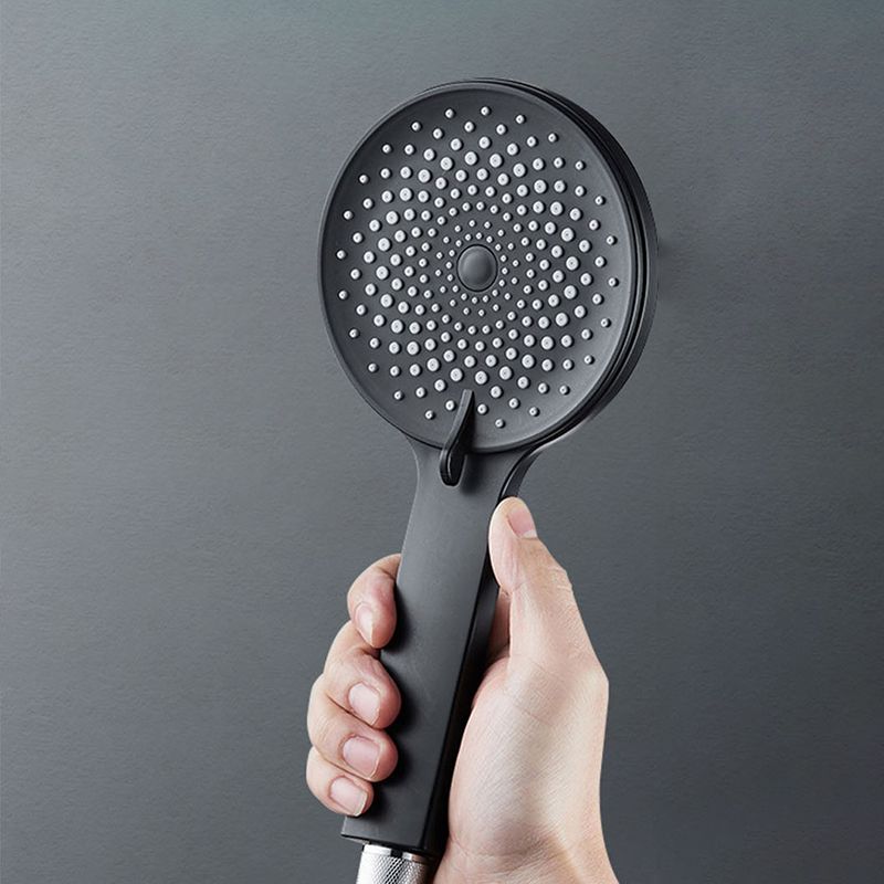 BowLift | Contemporary round shower head in solid color handheld shower head for the bathroom