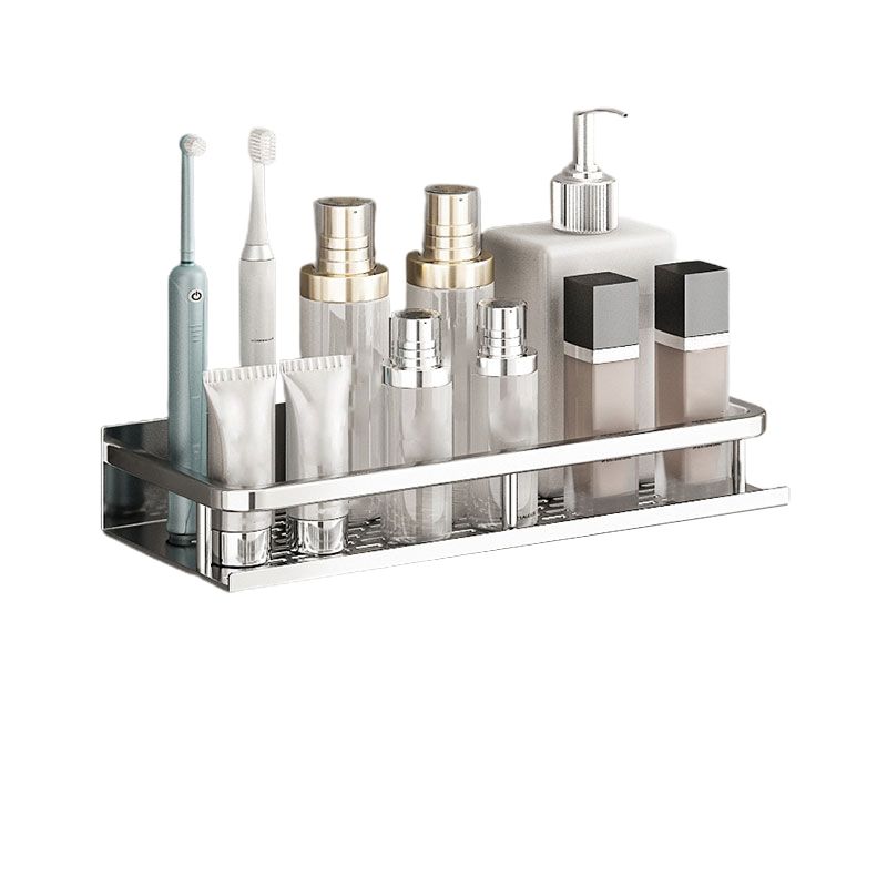 BowLift | Silver Bathroom Accessory Set Metal 1/2/3 - Piece Bathroom Shelf