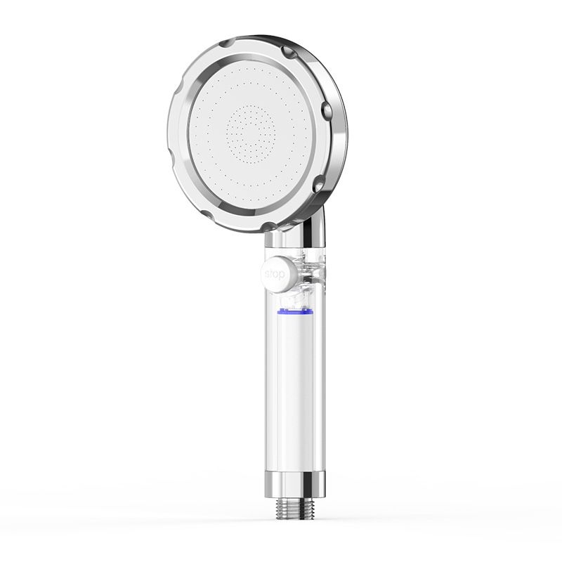 BowLift | Silver Hand Shower Standard Round Showerhead Combo