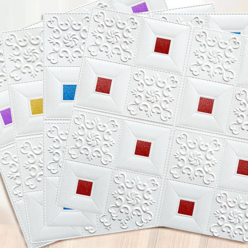 BowLift | Modern wall covering foam 3D embossed peel and stick wall panel