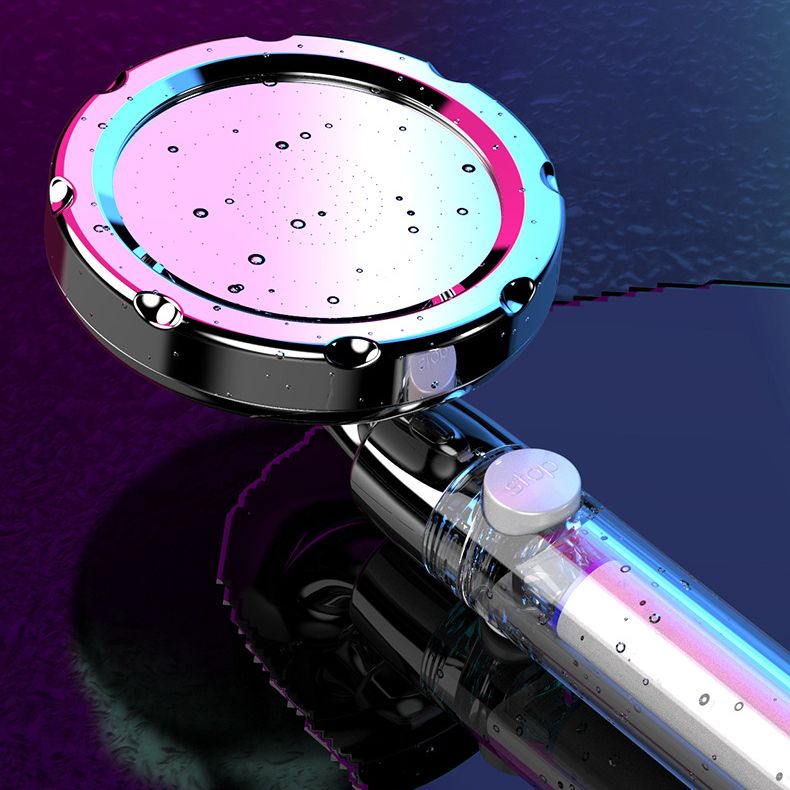BowLift | Silver Hand Shower Standard Round Showerhead Combo