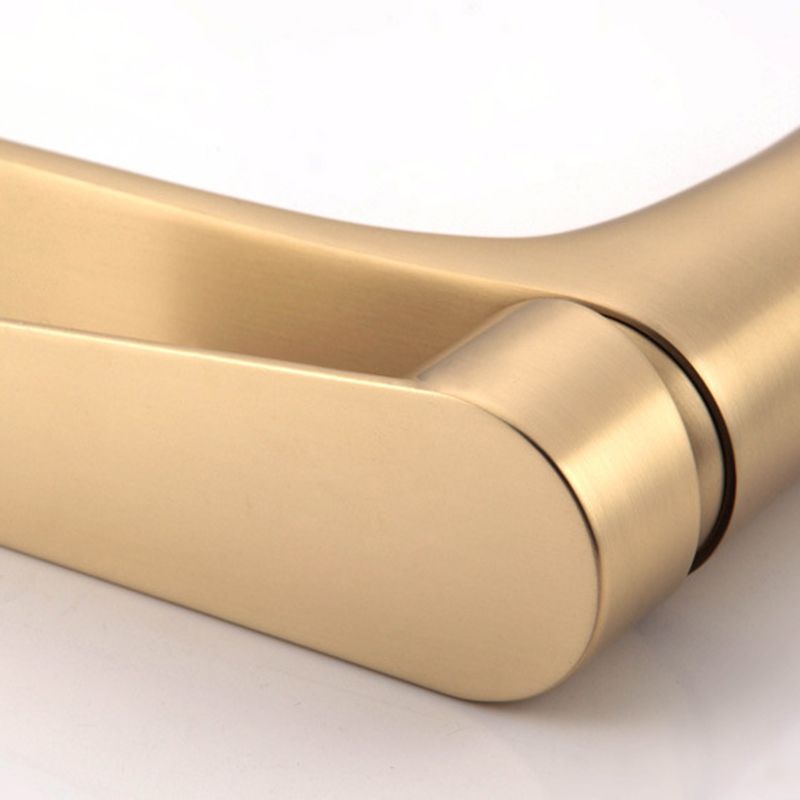 BowLift | Light Luxury Basin Faucet with Lever Handle Single Hole Bathroom Faucet