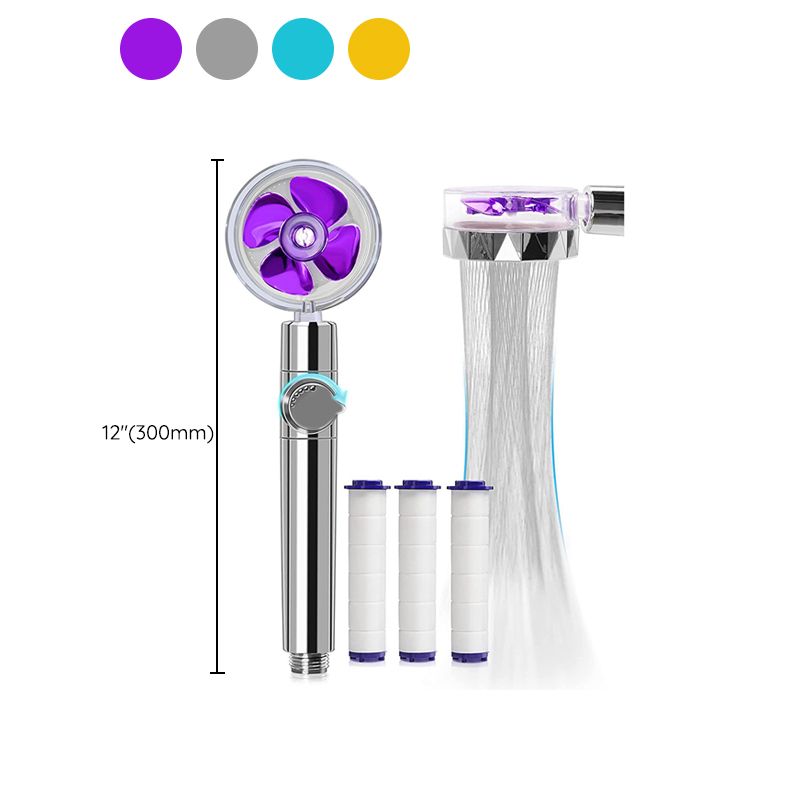 BowLift | Contemporary Handheld Supercharged Showerhead Round 3 Adjustment Spray Head