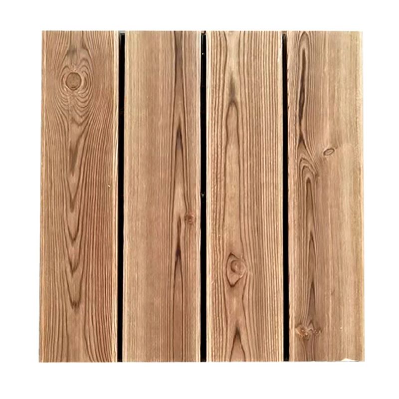 BowLift | Pine Floor Tile Water Repellent Click-Lock Traditional Wood Floor for Living Room