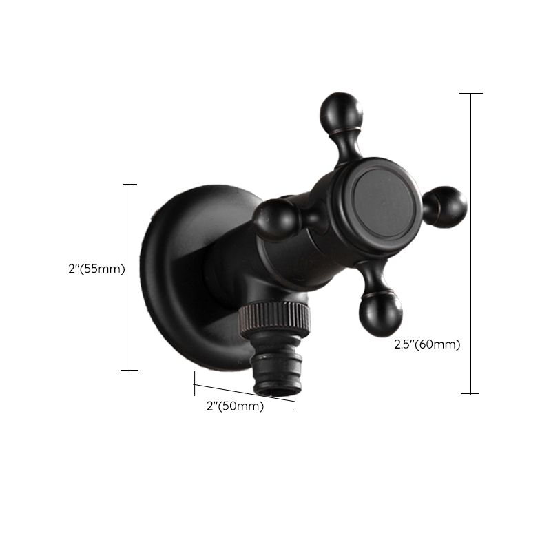 BowLift | Wide Bathroom Sink Faucet Wall-Mounted Cross Handle Faucet