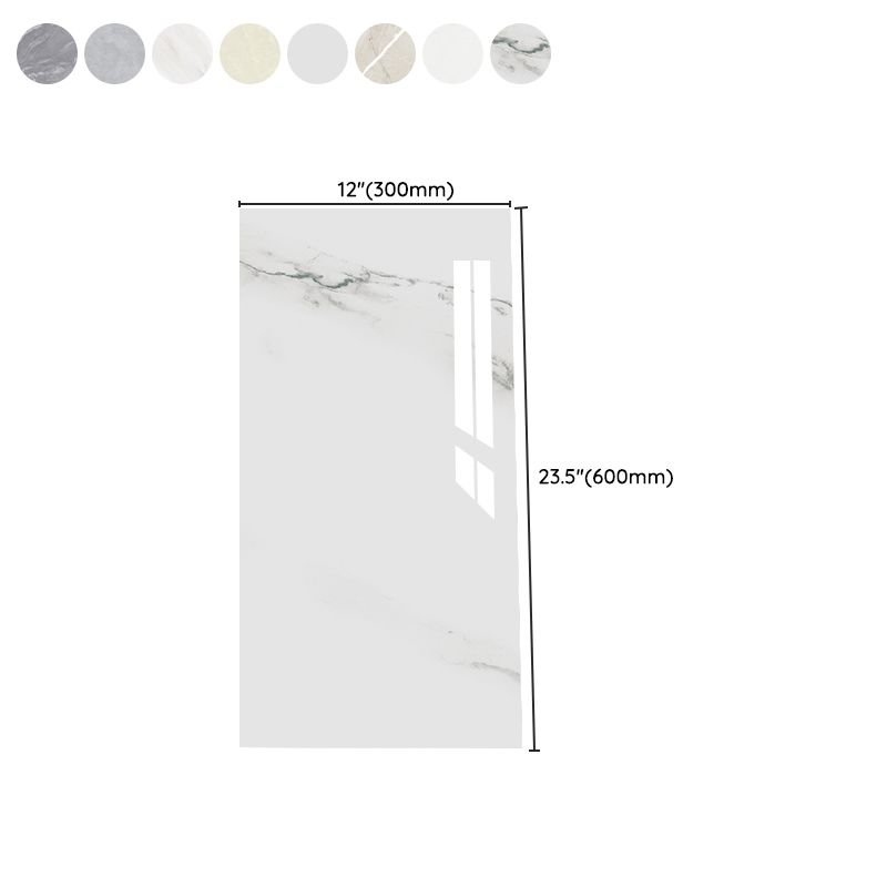 BowLift | Polished waterproof marbled sheet back panel peel and stick interior insert