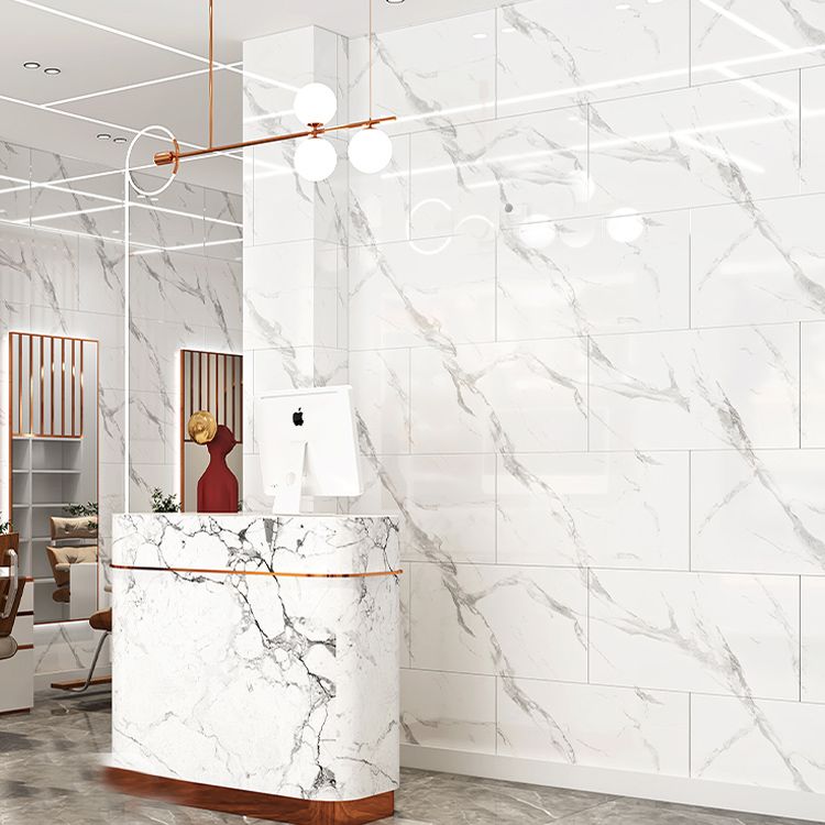BowLift | Polygon Field Peel and Stick Back Wall Tile PVC Peel and Stick Tile for the Kitchen