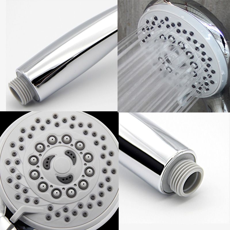 BowLift | Contemporary Style Shower Head Round Plastic Handheld Shower Head