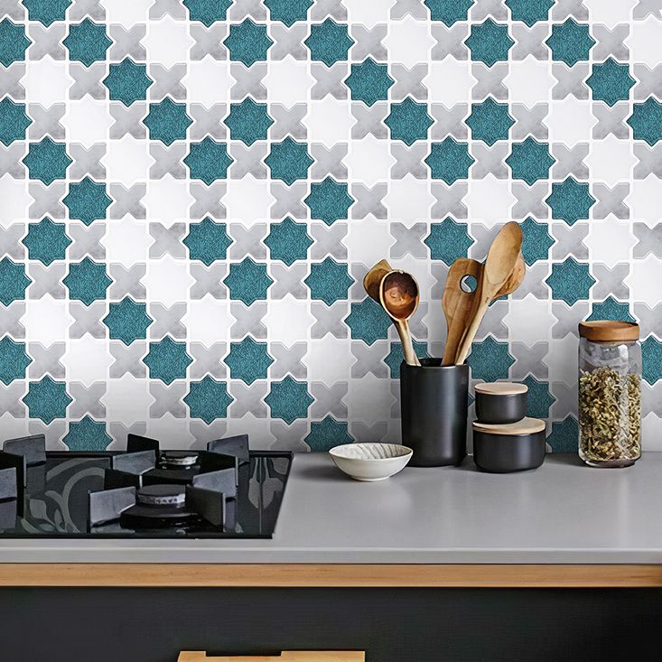 BowLift | Plastic Peel & Stick Mosaic Tiles Waterproof Mosaic Tiles Wallpaper