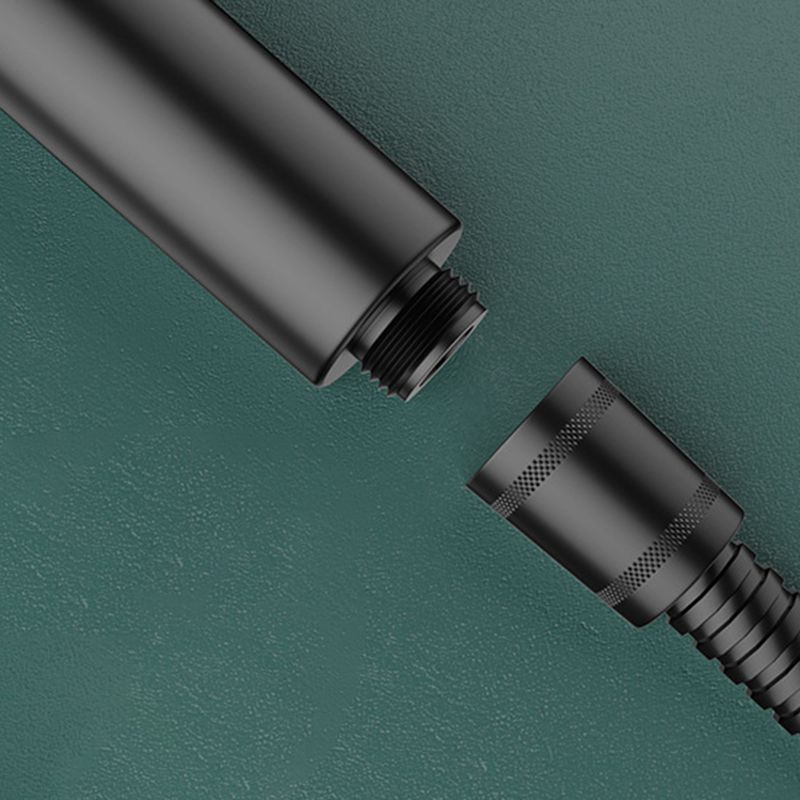 BowLift | Bathroom Showerhead 5-Spray Round Handheld Shower Holder Wall Mount Showerhead