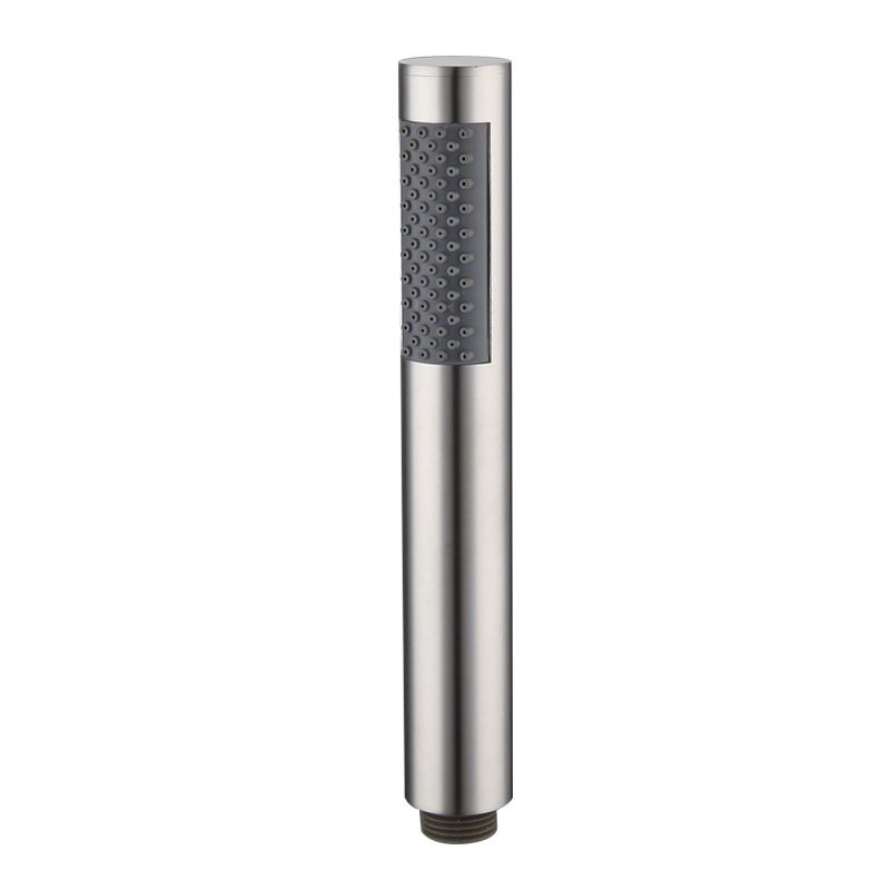 BowLift | Cylindrical Hand Shower with Self-Cleaning Stainless Steel Wall Shower Head