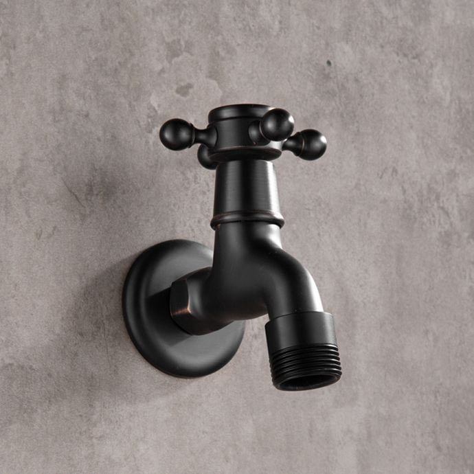BowLift | Wide Bathroom Sink Faucet Wall-Mounted Cross Handle Faucet