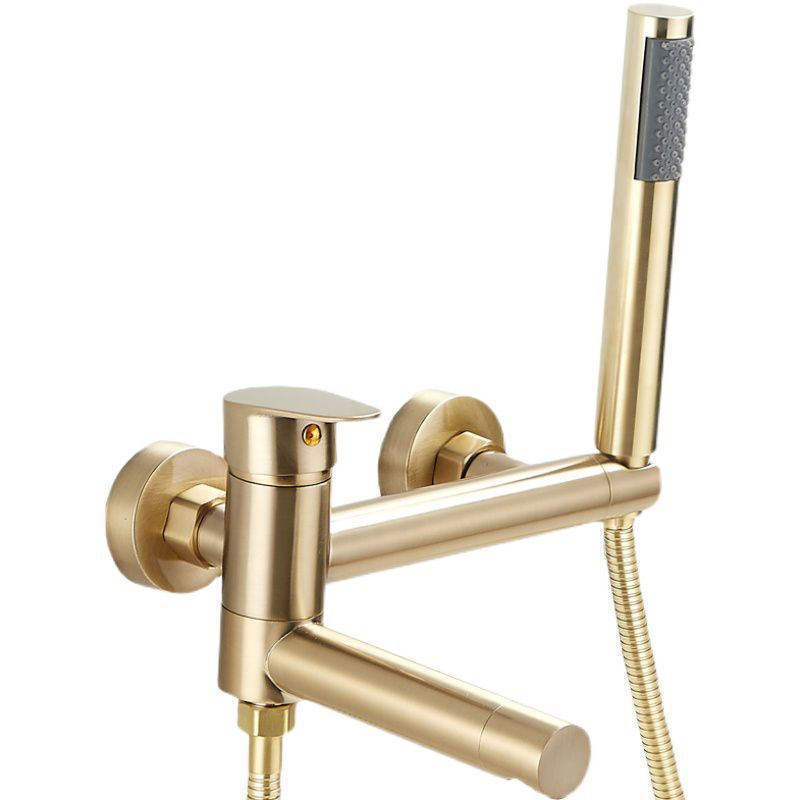 BowLift | Contemporary Wall Mounted Bathtub Filler Single Handle Metal Faucet