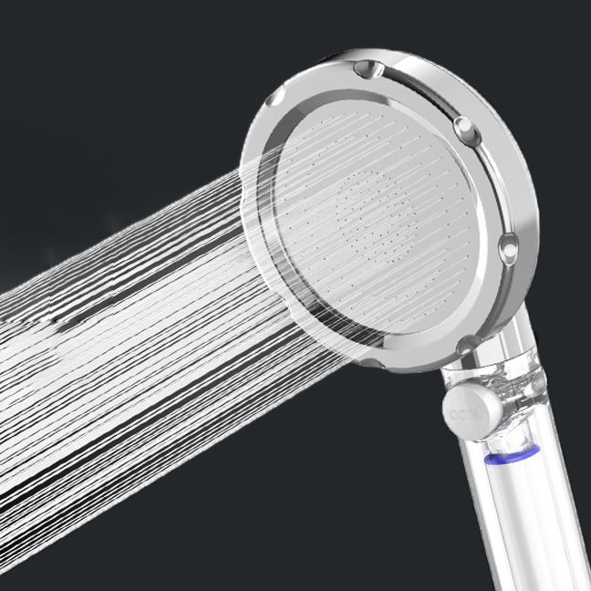 BowLift | Silver Hand Shower Standard Round Showerhead Combo