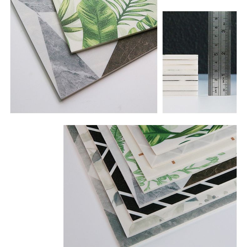 BowLift | Plastic Peel and Stick Wall Tile Waterproof Single Panel Wallpaper with Rectangular Shape