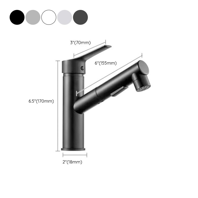 BowLift | Bathroom Vessel Water Faucet Lever Handle 1 Hole Vessel Sink Faucet