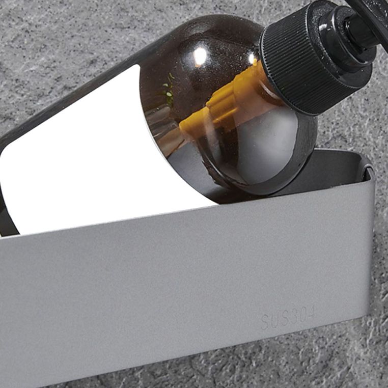 BowLift | Contemporary Stainless Steel Bathroom Shelf 2-piece Bathroom Accessory Set