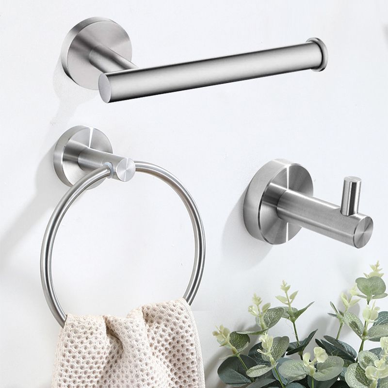 BowLift | Stainless Steel Bathroom Set 3-piece Modern Style Simple Bathroom Accessories Set
