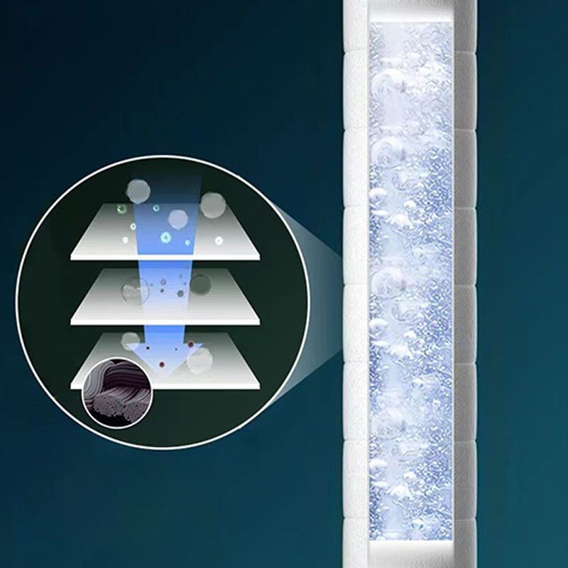 BowLift | Showerhead 3-Stage Modern Round Plastic Water Filtration Hand Shower
