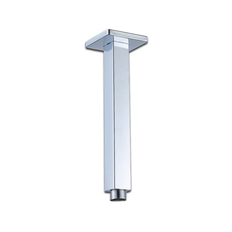 BowLift | Black Square Fest Shower Head Modern Style Wall Mounted Shower Head