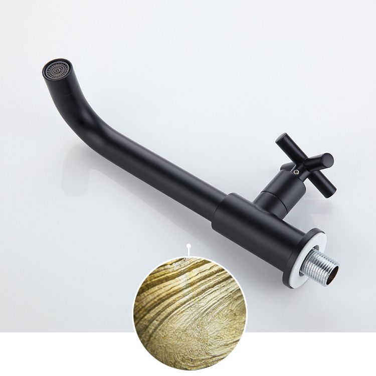 BowLift | Widely used wall-mounted bathroom sink faucet cross handle low arch faucet