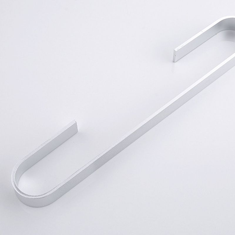 BowLift | Contemporary 2-piece bathroom accessory set aluminum stainless steel towel bar