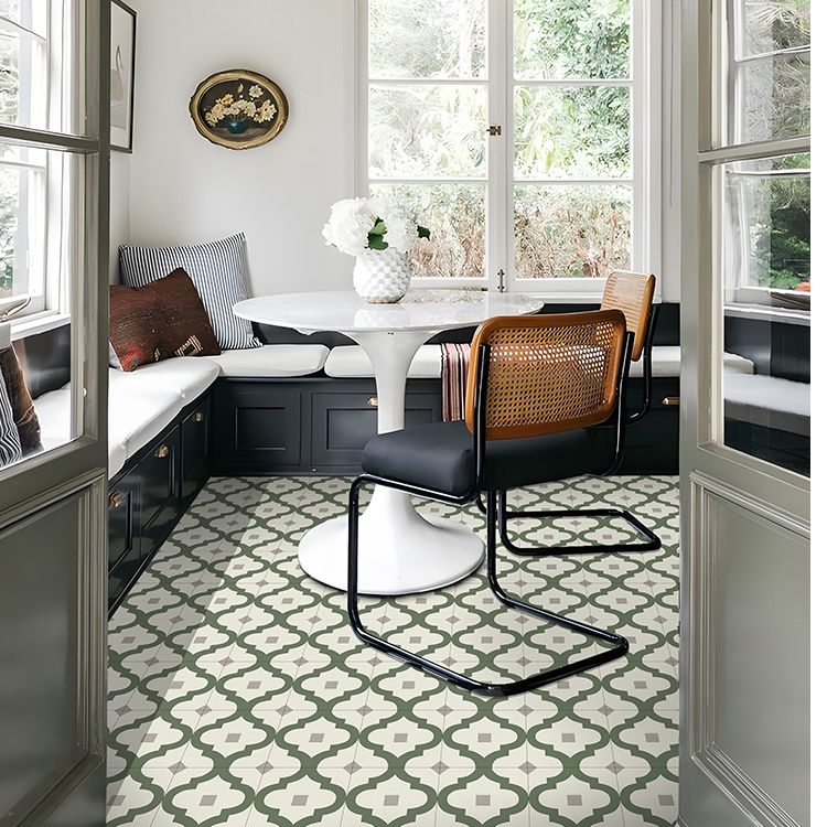 BowLift | Field Tile Wallpaper Square PVC Removable and Adhesive Back Wall Tile