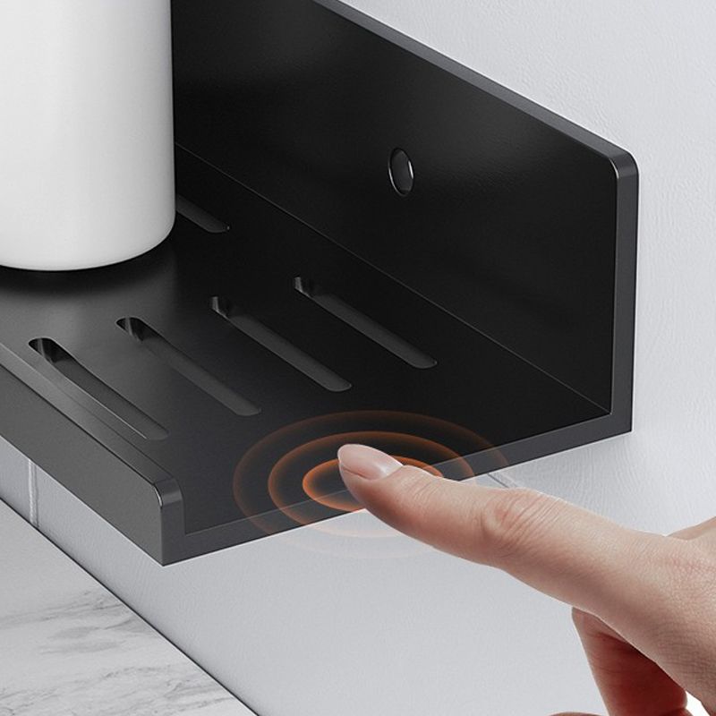 BowLift | 2-piece modern bathroom hardware set bathroom shelf made of aluminum