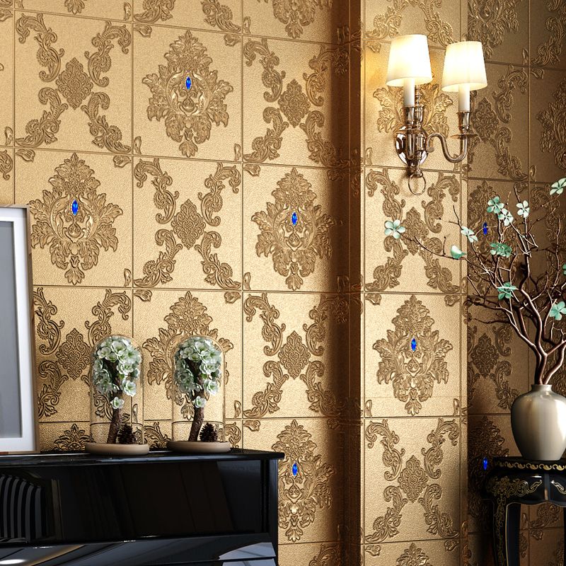 BowLift | Glam Style Foam Wall Panel Living Room 3D Embossed Waterproof Wall Panel