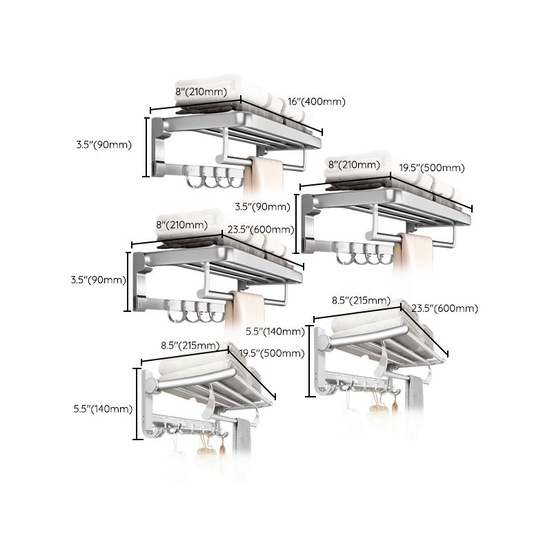 BowLift | Metal Bathroom Hardware Set Adhesive Installation Bathroom Accessory Kit