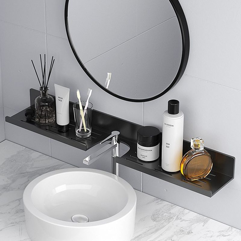 BowLift | 2-piece modern bathroom hardware set bathroom shelf made of aluminum