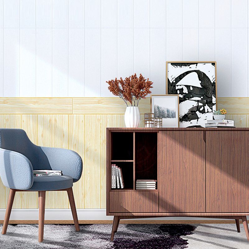 BowLift | Wood look interior decor panels for peeling and sticking 3D relief wall cladding
