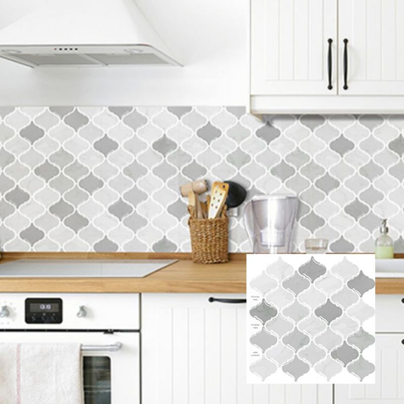 BowLift | Peel & Stick Subway Tiles Plastic Stain Resistant Peel & Stick Subway Tiles 5-Pack