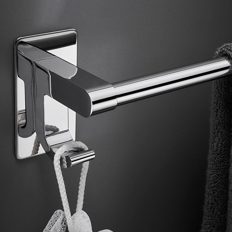 BowLift | Polished Chrome Bathroom Accessory Set Modern Bathroom Shelf Stainless Steel