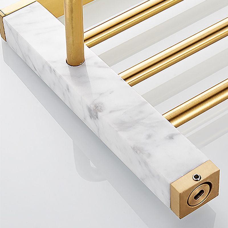 BowLift | Metal and Marble Bathroom Accessory Single or in Set in Gold