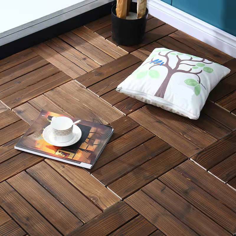 BowLift | Wood Terrace Tiles Plug-in System Installation Outdoor Terrace Tiles