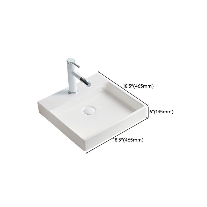 BowLift | Porcelain Washbasin Modern Simple Wash Bowl Bathroom Sink