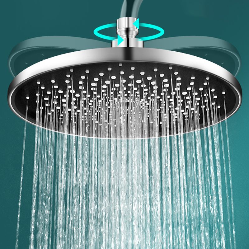 BowLift | Contemporary Showerhead Combination Rainfall Chrome Wall Mount Showerhead