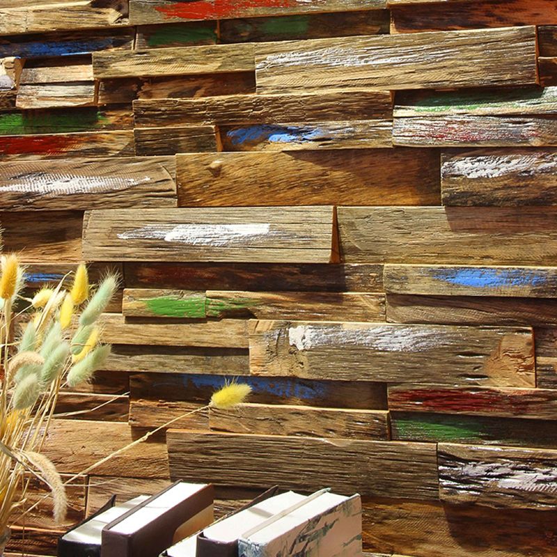 BowLift | Wall cladding wood shiplap mosaic modern interior wall cladding