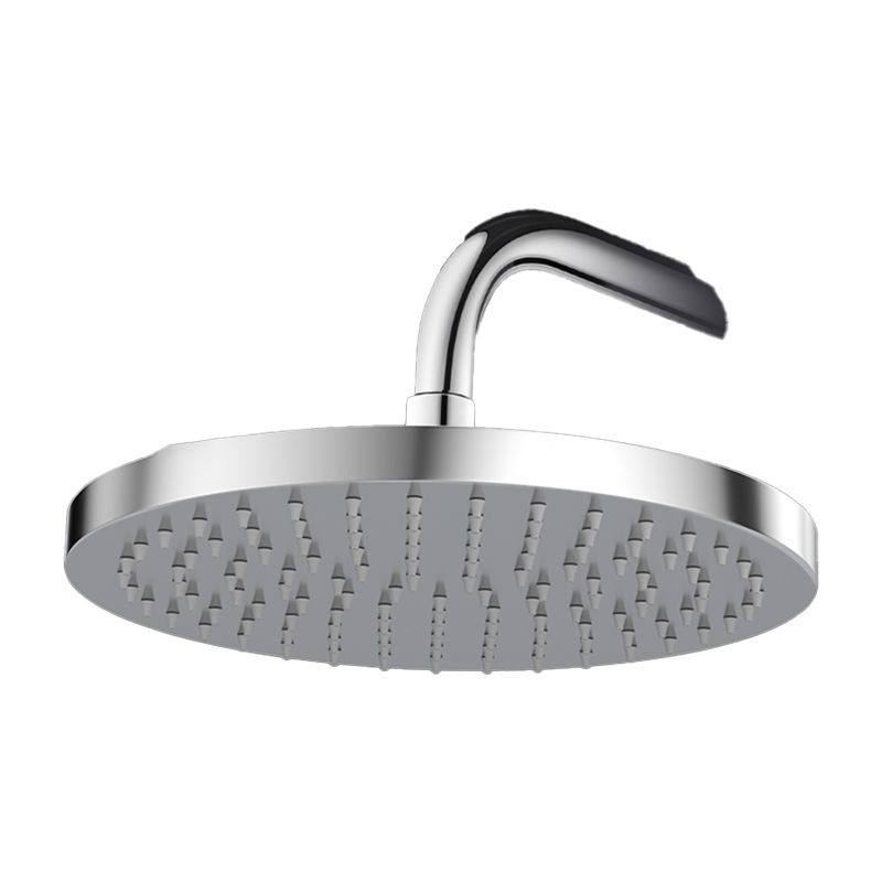 BowLift | Metal Shower Combo Contemporary Fixed Shower Head with Round and Rectangular Shape