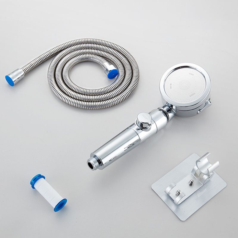 BowLift | Modern Showerhead Adjustable Spray Pattern Rotatable Round Handheld Showerhead