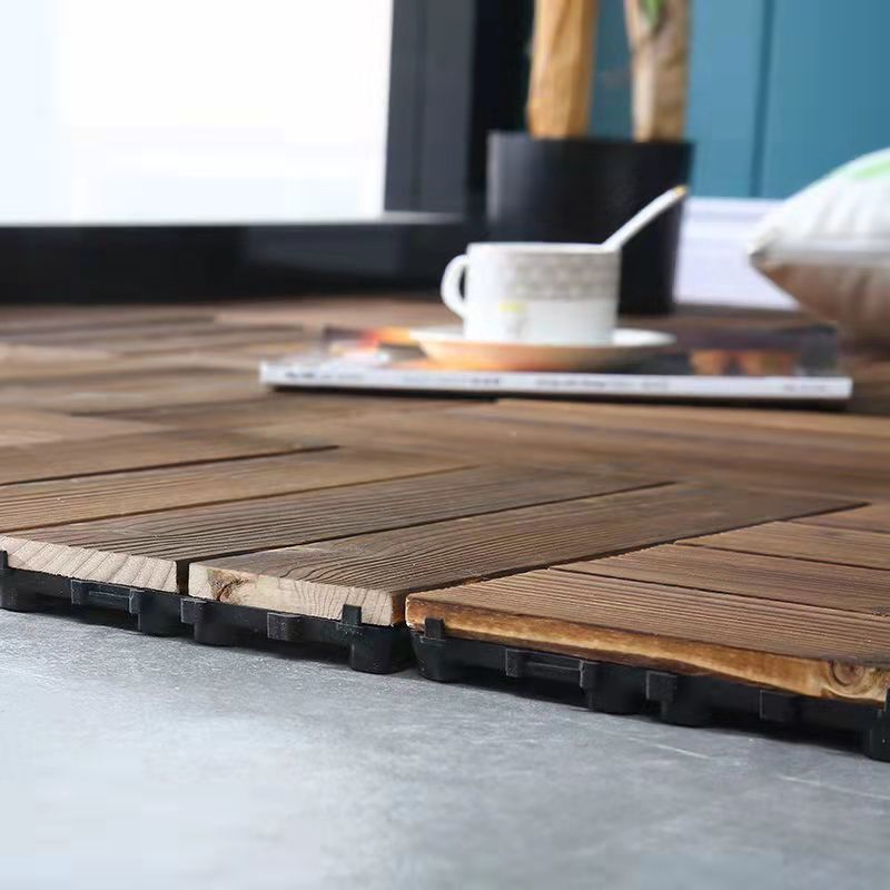 BowLift | Wood Terrace Tiles Plug-in System Installation Outdoor Terrace Tiles
