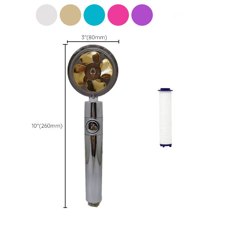 BowLift | Contemporary Handheld Supercharged Shower Head Round Spray Head