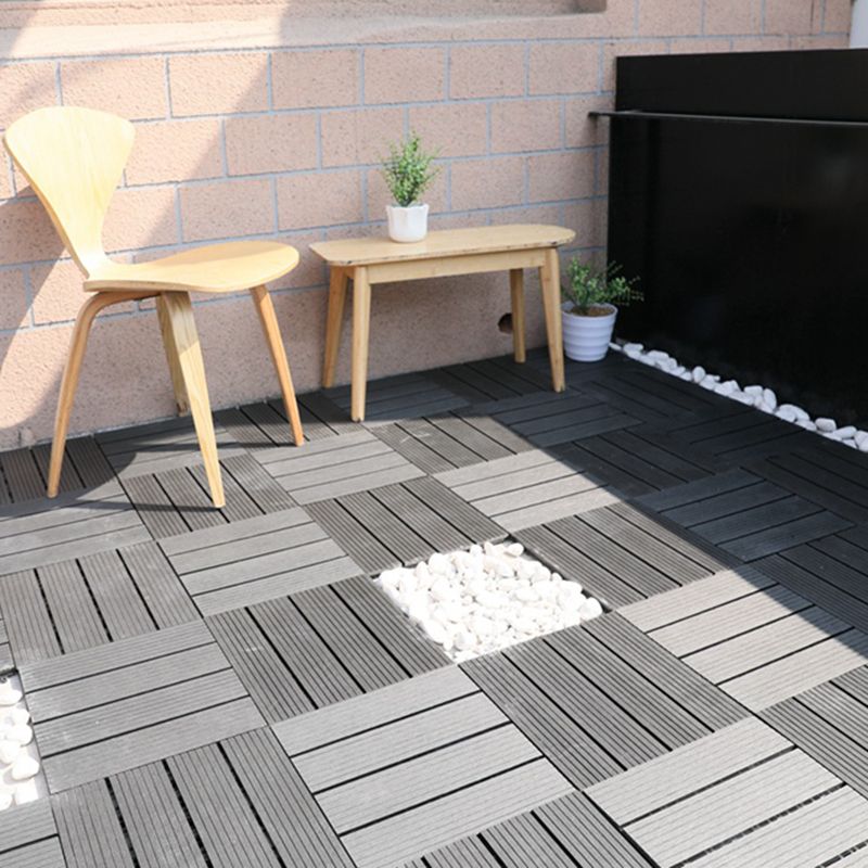 BowLift | Striped Pattern Patio Tiles Laying Pattern Square Deck Board Outdoor Patio