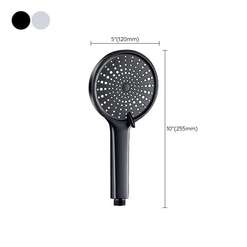 BowLift | Contemporary Round Shower Head Pure Color Handheld Shower