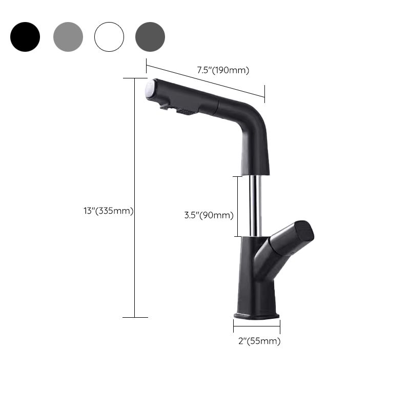 BowLift | Widespread sink faucet Modern tap with single lever