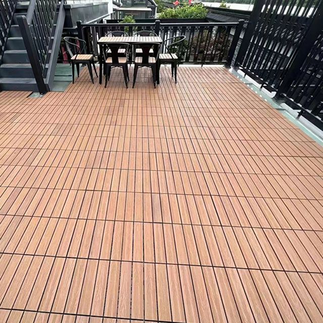 BowLift | Deck Plank Loose Lay Wood Floor Tiles Garden Outdoor Flooring